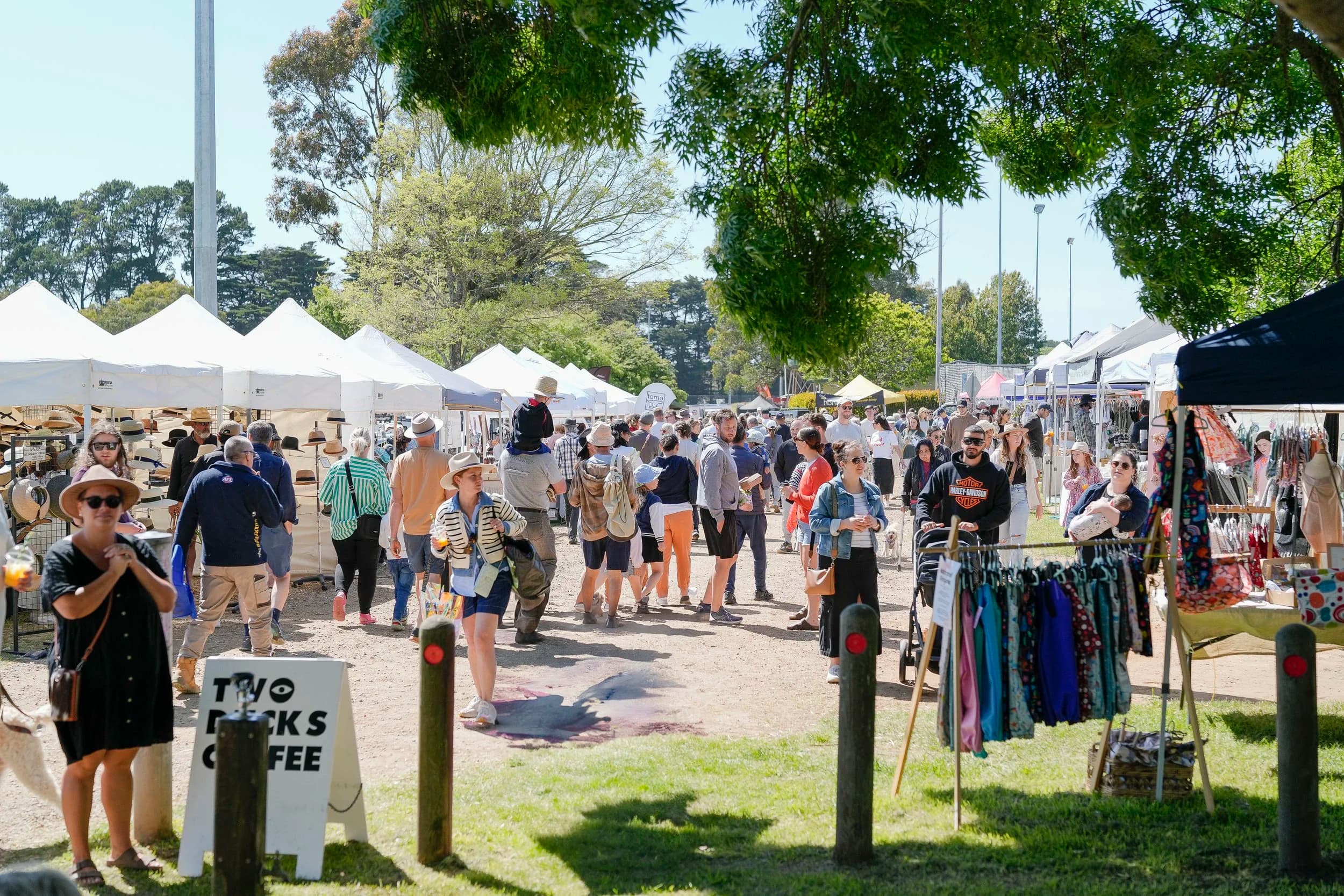 Hill & Ridge Community Market in Red Hill Recreation Reserve & Showgrounds, VIC