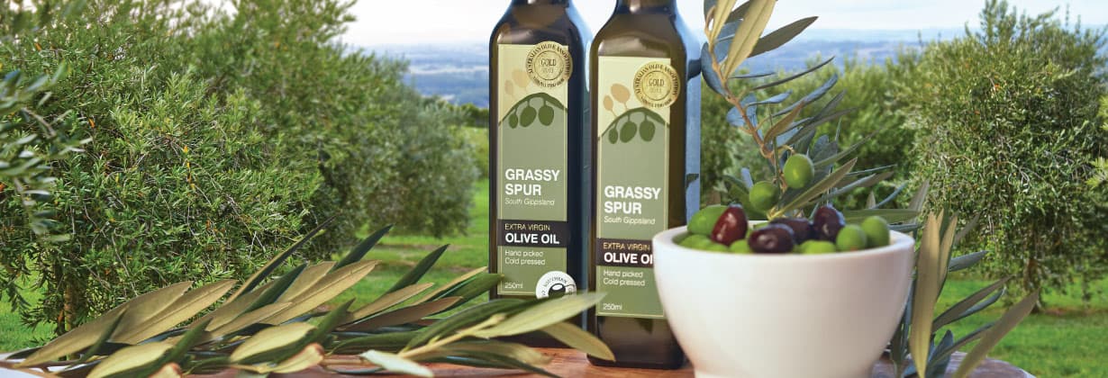 Grassy Spur Olive Grove in Stony Creek, VIC